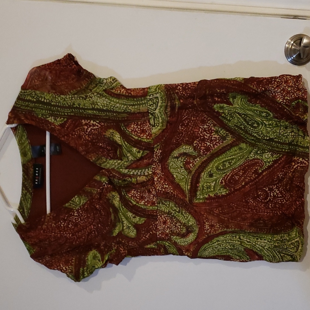 Axcess Blouse Size M